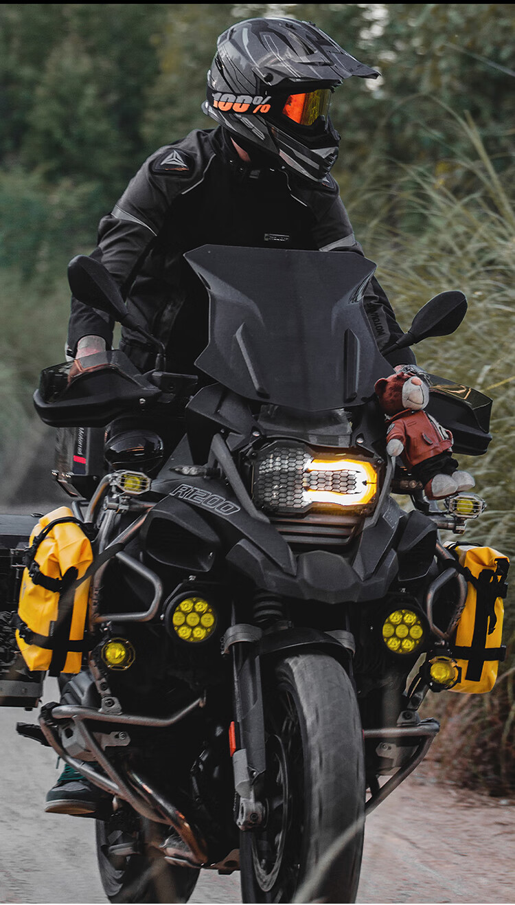 Водонепроницаемая сумка MOTOWOLF для мотоцикла, многофункциональная сумка на руль, боковая сумка для езды, сумка с быстрым отсоединением, мотоциклетное снаряжение