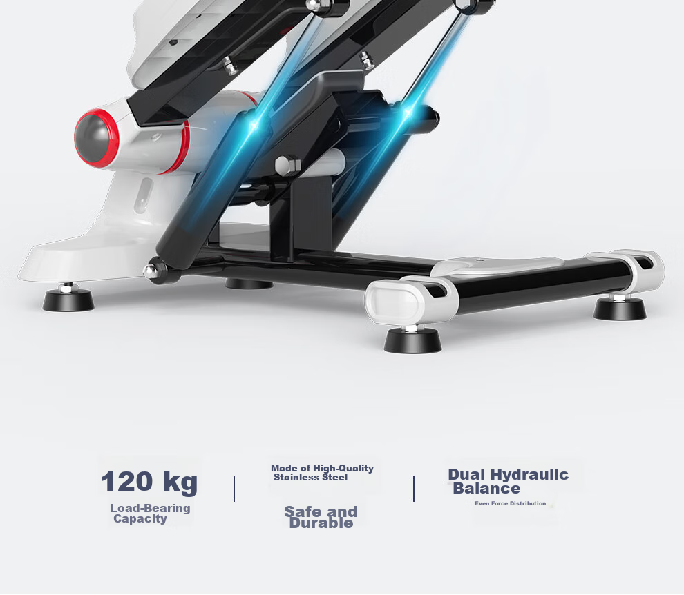 PROIRON Puli'ai Treadmill, Home Stepper Machine, Foot Pedal Exercise Bike, Hydraulic Small Climbing Machine, Foot-Pedal Fitness Equipment, White