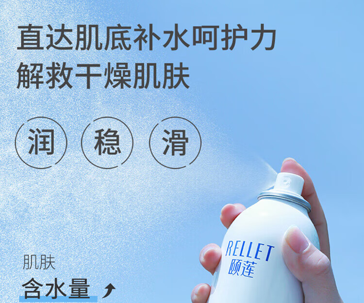 颐莲玻尿酸补水喷雾300ml+100ml 保湿补水水润定妆爽肤水