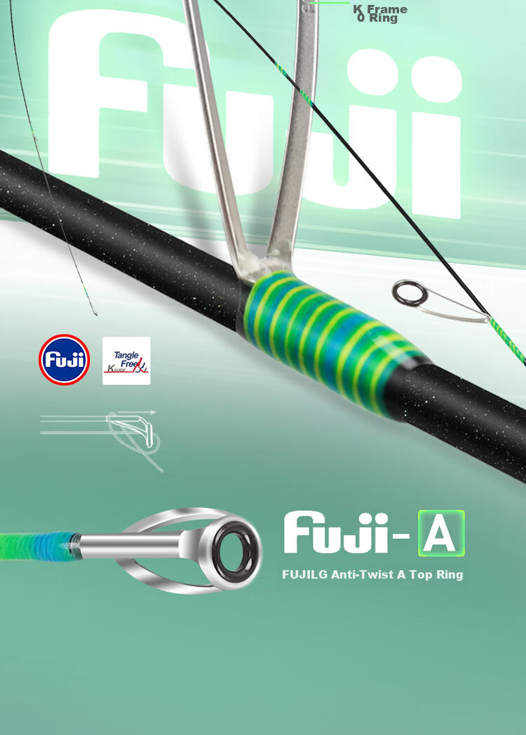 Удилище спиннинговое HISTAR Cuiying, 1.68 м, UL, с прямой рукояткой, с кольцами Fuji