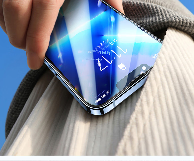 Защитное стекло ALittleFlower для Apple iPhone 12 Mini, прозрачное, противоударное, антибликовое, ультратонкое, HD