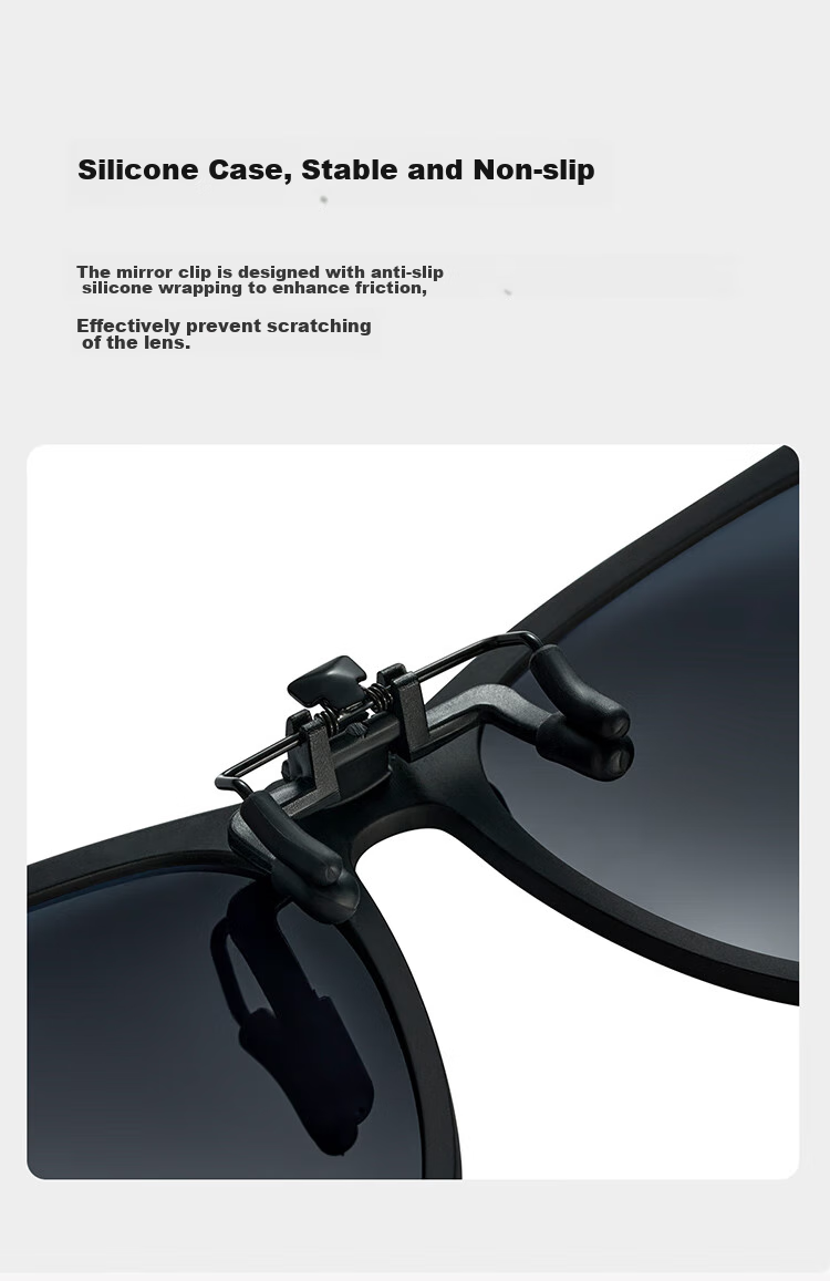 Солнцезащитные очки Mijia Polarized Sunglasses Clip-On, портативные, поляризованные, с защитой от УФ-лучей, для мужчин и женщин
