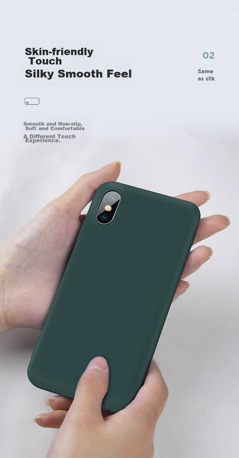 Чехол PISEN для iPhone XS Max, гибкий силиконовый, ультратонкий, классический черный