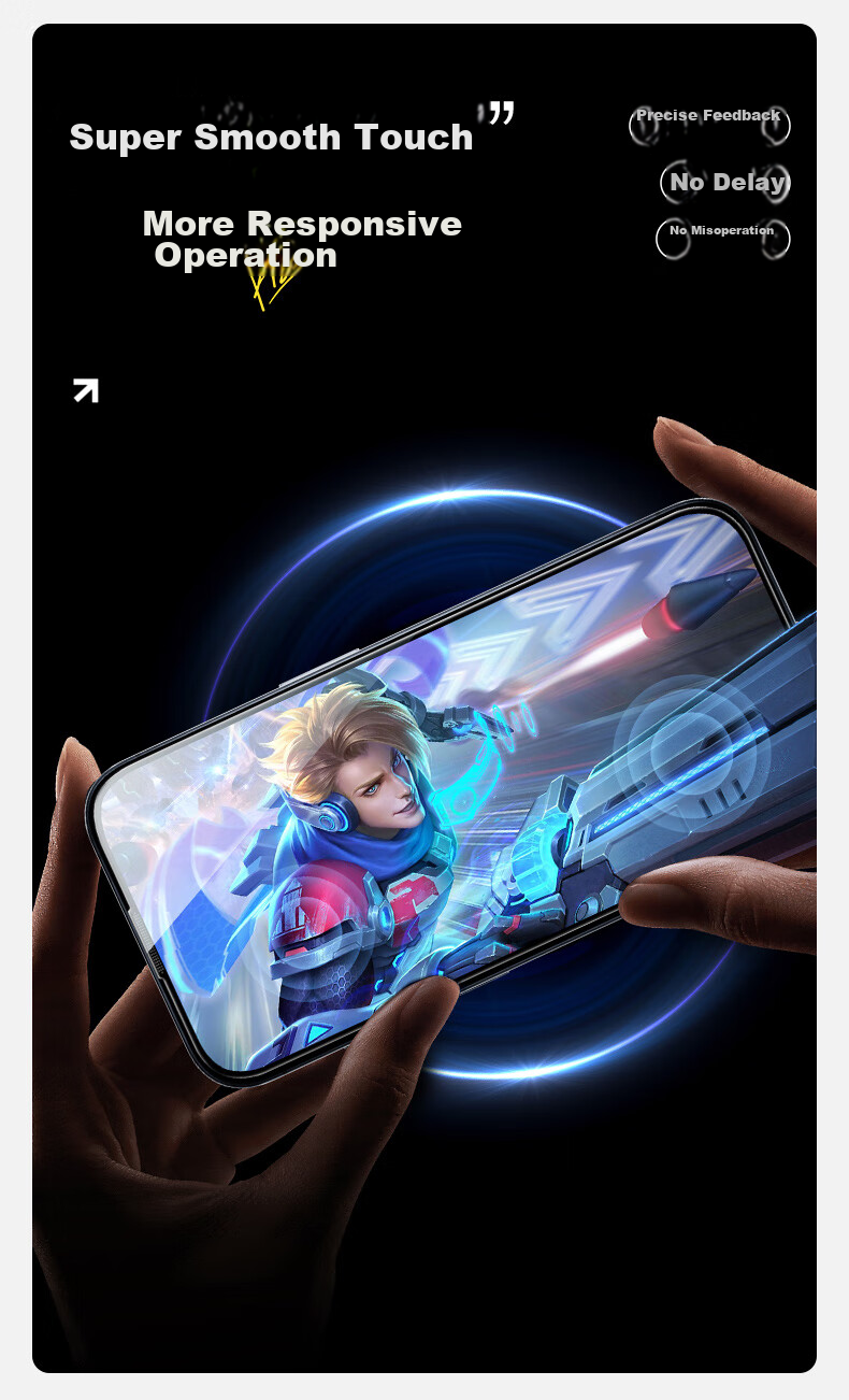 Защитное стекло PISEN для iPhone 16/16 Pro, противоударное, полное покрытие, 2 шт.