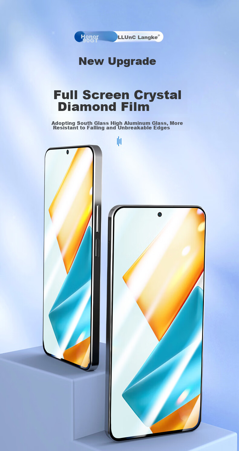 Защитное стекло LLUNC для Honor 90 GT, 2 шт.