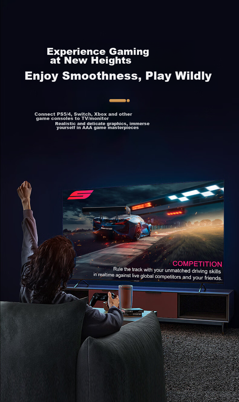 Кабель UNITEK HDMI версии 2.0, 4K Ultra HD, 3D, 3 метра, JC3004