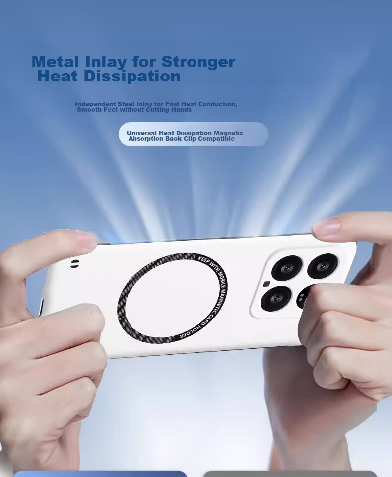 Чехол POZZO для Xiaomi 14, черный, с MagSafe