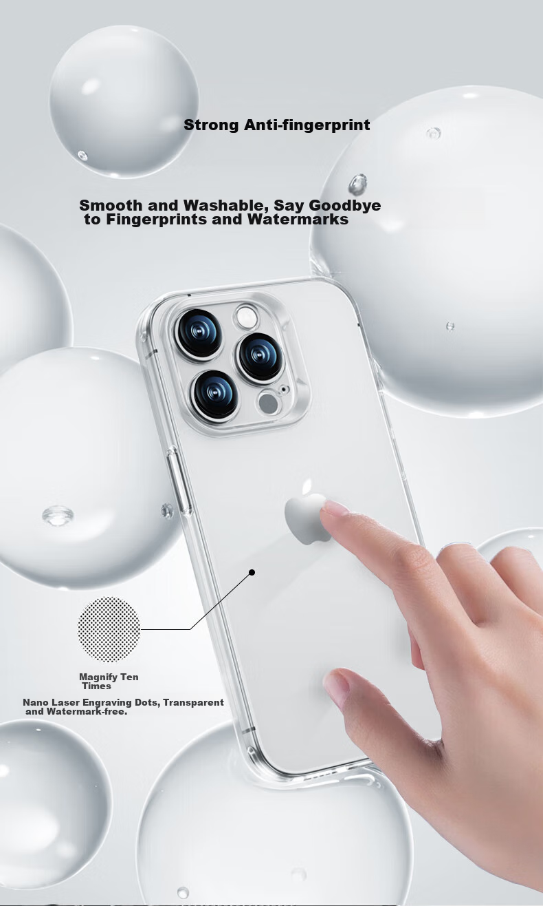 Чехол для iPhone 16 Plus ALittleFlower, ультратонкий, противоударный, мягкий, прозрачный, полная защита с защитой камеры, простой дизайн для мужчин и женщин