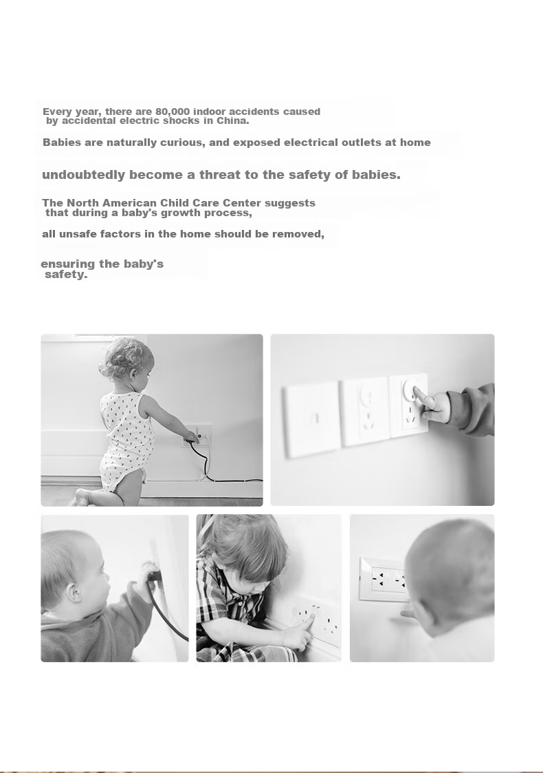 Защитные накладки на розетки Babycare, 24 шт., Синий