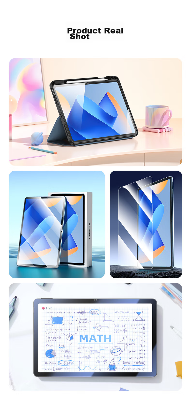 Защитное стекло CangHua для Huawei MatePad 11 (2023/2021), Honor Tablet V7Pro/V8, противоударное, антибликовое, 11 дюймов