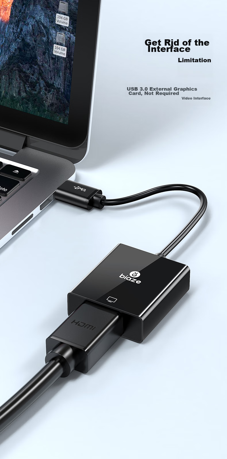 Переходник USB Type-C на HDMI