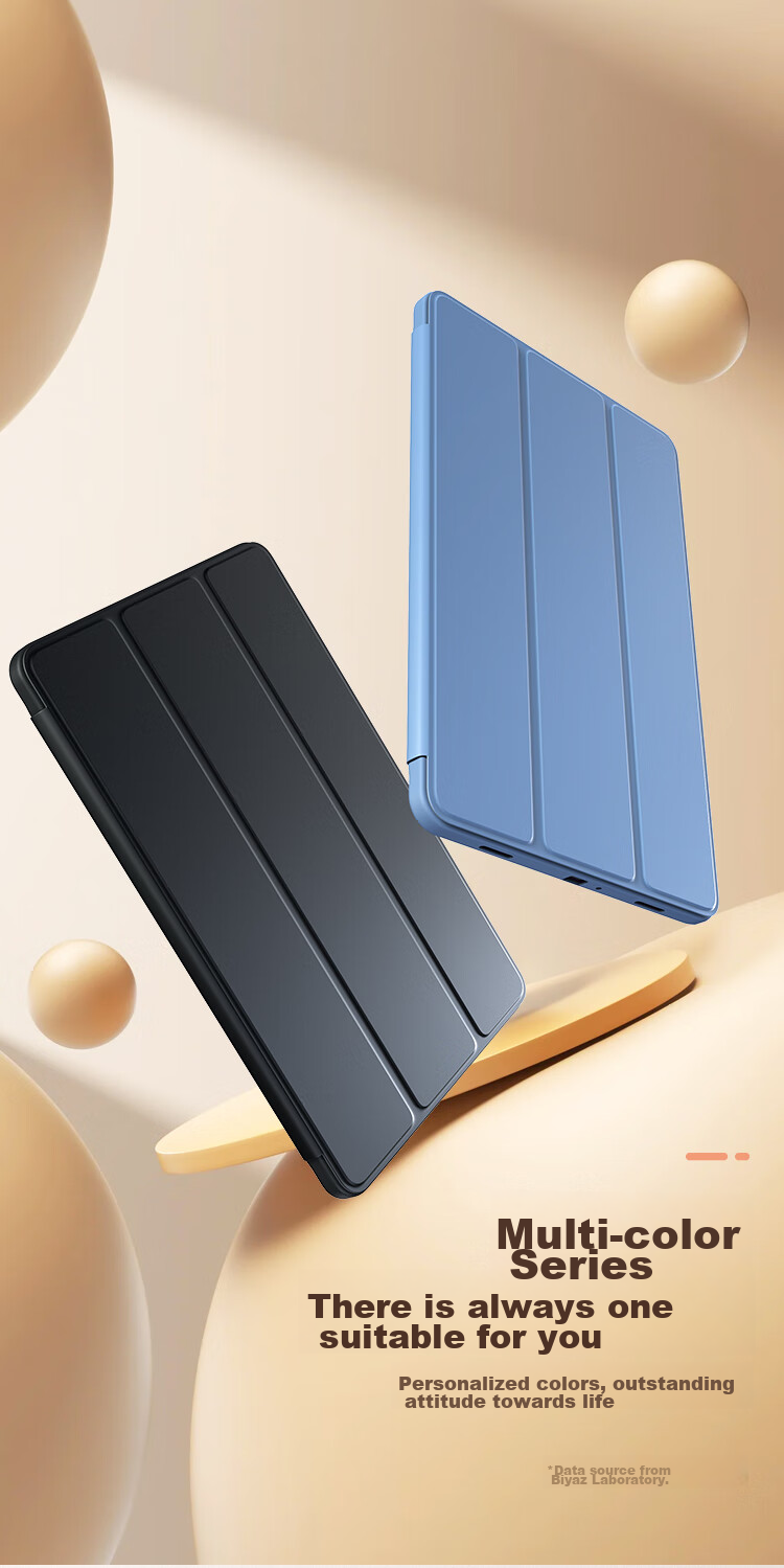 Чехол-книжка BIAZE для Xiaomi Redmi Pad Pro 12.1 дюйма, черный