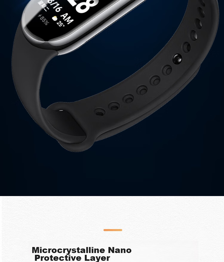 Защитная пленка ESCAPE для Xiaomi Mi Band 10/9/8/7 NFC, гидрогелевая, самовосстанавливающаяся, HD Clear, защита от царапин, 3 шт.