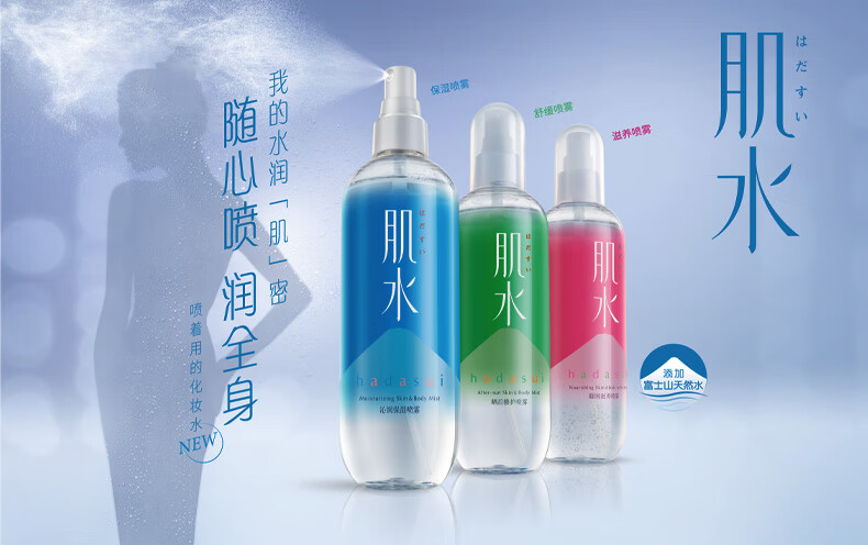 肌水晒后修护喷雾 300ml（晒后舒缓/清凉补水保湿）