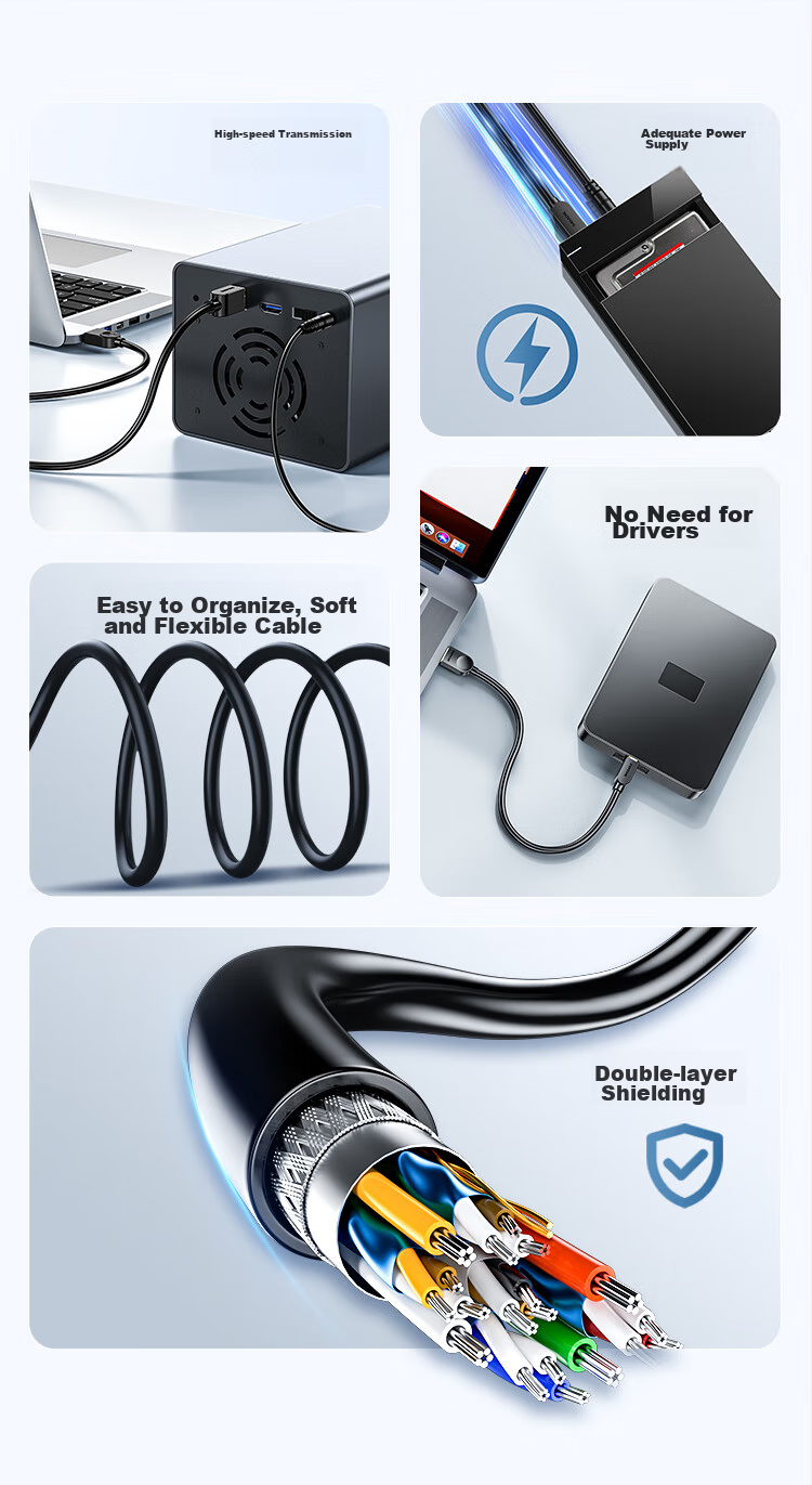 Кабель USB 3.0 AM на USB 3.0 BM