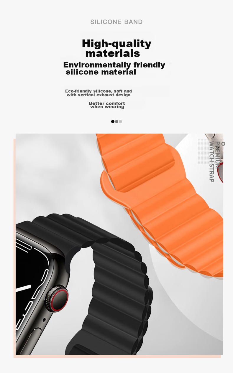 Ремешок для часов Weiqiantu, совместимый с Huawei FIT4pro/FIT4/FIT3, официальный стиль, плетеный нейлоновый ремешок с липучкой, зеленый