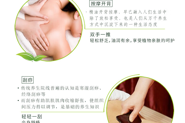 葆莳（BAOSHI）舒缓按摩精油全身经络通用肩颈椎开背刮痧推油100ml