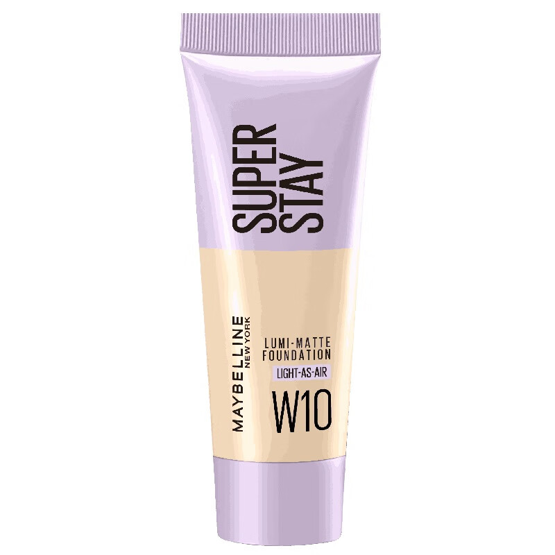 美宝莲持妆轻透粉底液 W10 10ML 样 