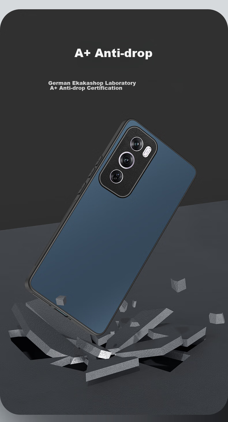 Чехол HotFire для OPPO Reno12, противоударный, противоскользящий, защищающий камеру, графитовый черный