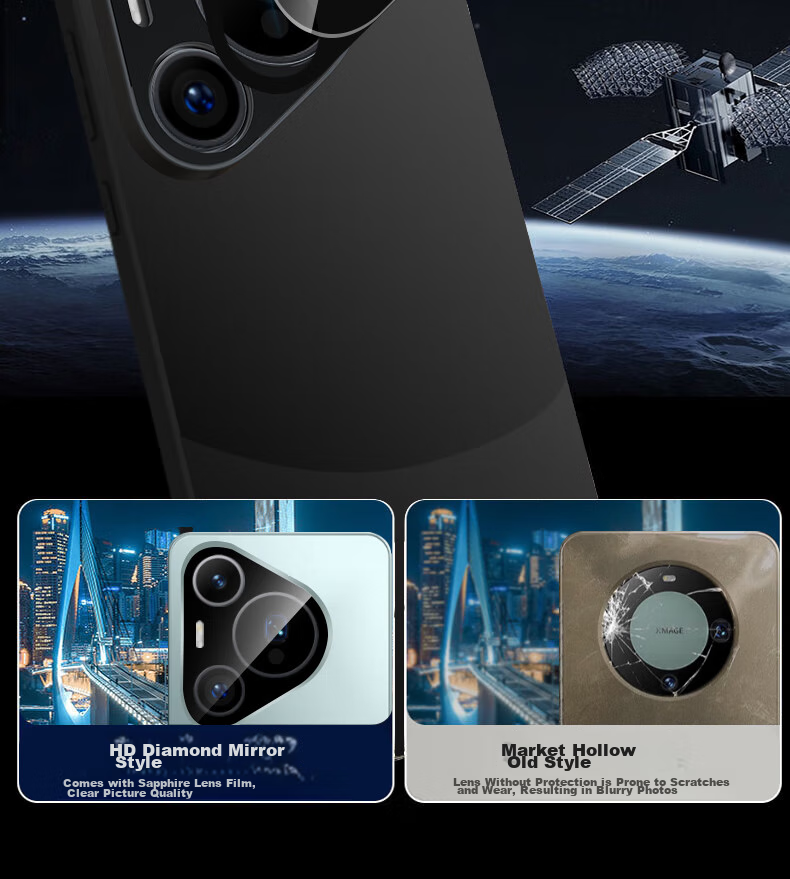 Противоударный чехол KEKLLE для Huawei Pura70