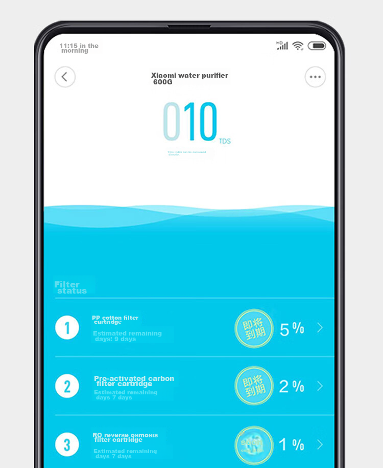 Фильтр для воды Xiaomi Mijia Reverse Osmosis 600G