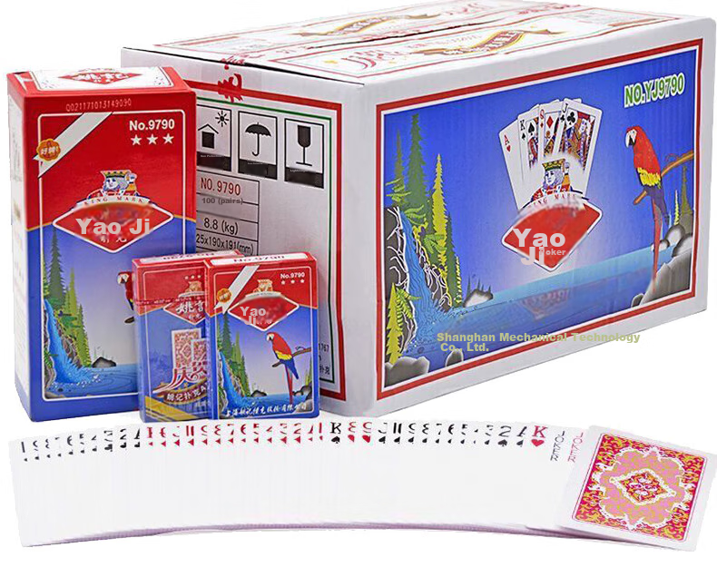 Игральные карты Yaoji, 959 Золотой Веер, 10 колод, самообслуживание, подлинный продукт, оптовая продажа