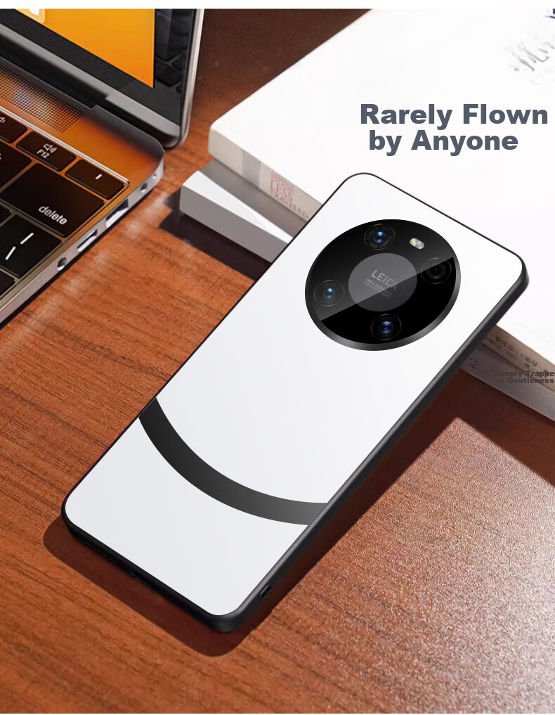 Чехол KEKLLE для Huawei Mate 40 Pro, противоударный, с защитой камеры, черный