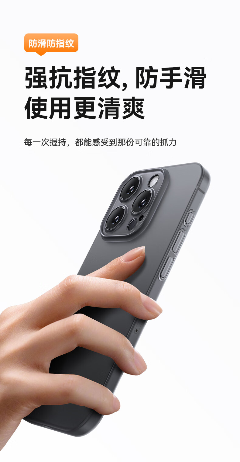 Чехол Mofei для iPhone 16 Pro Max, магнитный, ультратонкий, противоударный, полупрозрачный, с рассеиванием тепла, матовый, для мужчин и женщин, с защитным стеклом, прозрачно-белый