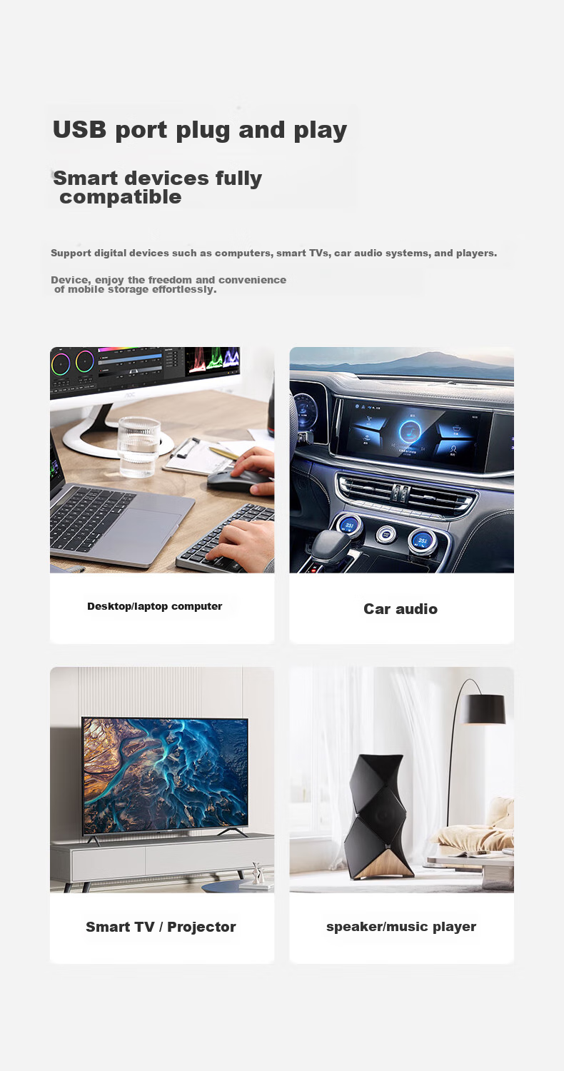USB-флеш-накопитель BIAZE UP014, 8 ГБ, USB 2.0, серебристый