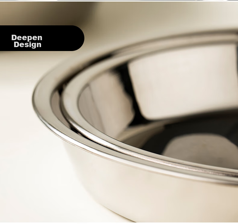 Тарелка Onlycook из нержавеющей стали 304, утолщенная, для фруктов, чая, риса, холодного мяса, круглая, диаметр 28 см