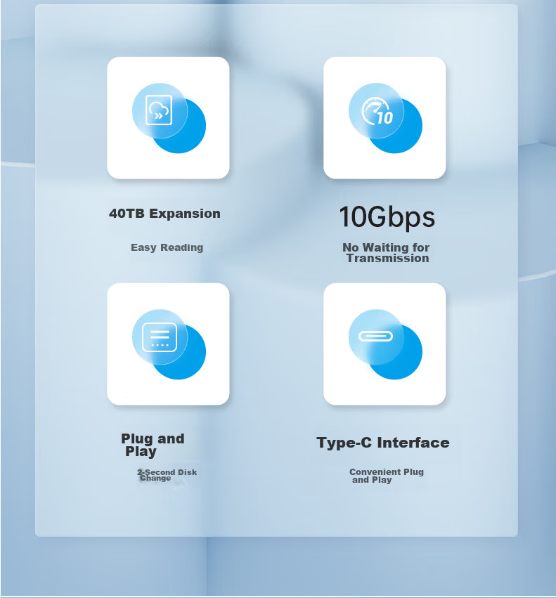 Внешний корпус ORICO 6819C3 для HDD/SSD 2.5/3.5 дюйма SATA, Type-C 3.2 Gen2 (10Gbps), черный