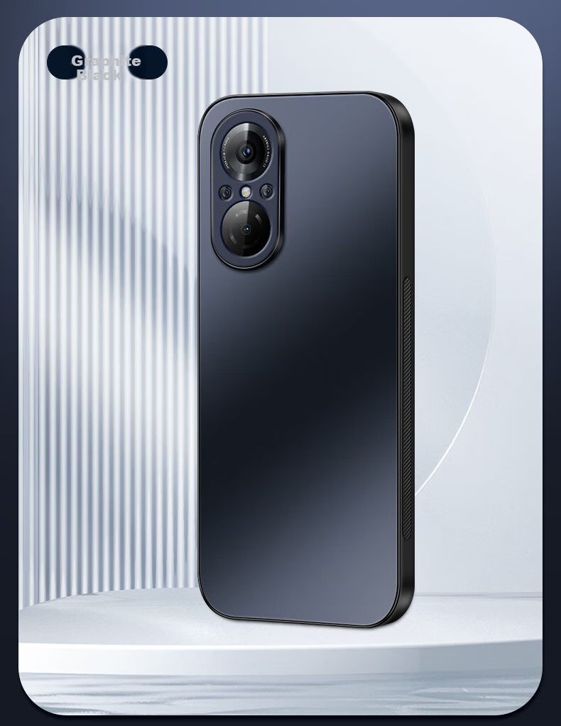Чехол для Huawei Nova 9 SE, Shangsu, противоударный, с защитой камеры, AG матовый, черный, бизнес-стиль