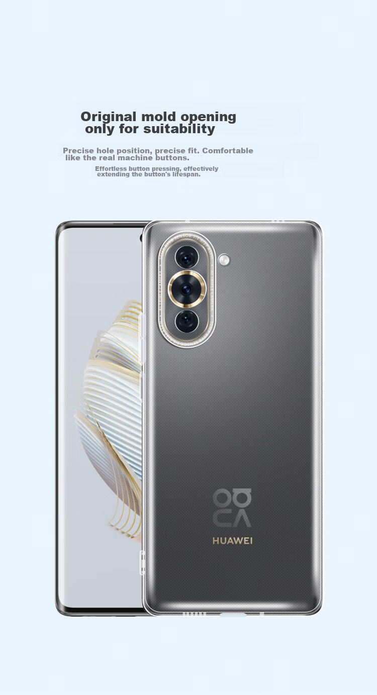 Прозрачный чехол для Huawei Nova 10