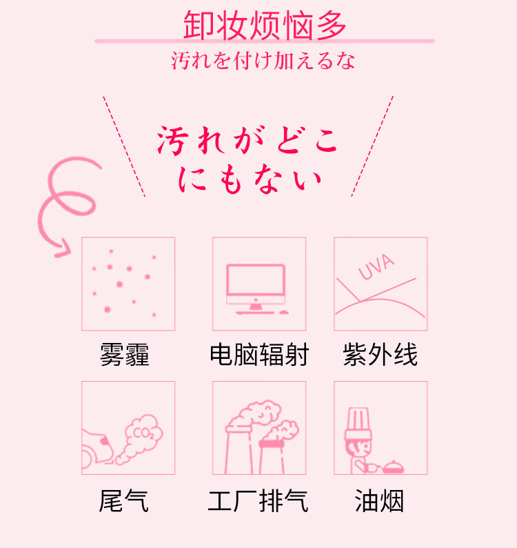 極奈美K!NAM! 日本进口氨基酸卸妆水420ml眼唇脸部三合一 温和亲肤亲和肌肤泡沫丰富清洁力强