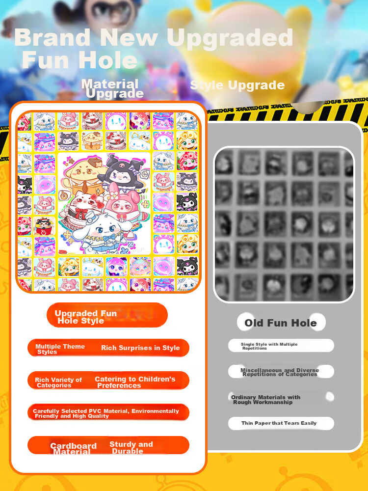 Mystery box Letrel Kuromi Melody, игра для детей 3-6 лет, подарок на Новый год