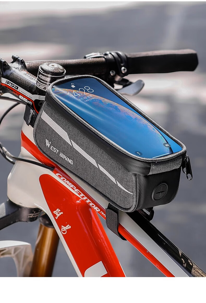 Велосипедная сумка WestBiking на руль, верхнюю трубу, передняя сумка для горного и шоссейного велосипеда, аксессуары для велоспорта