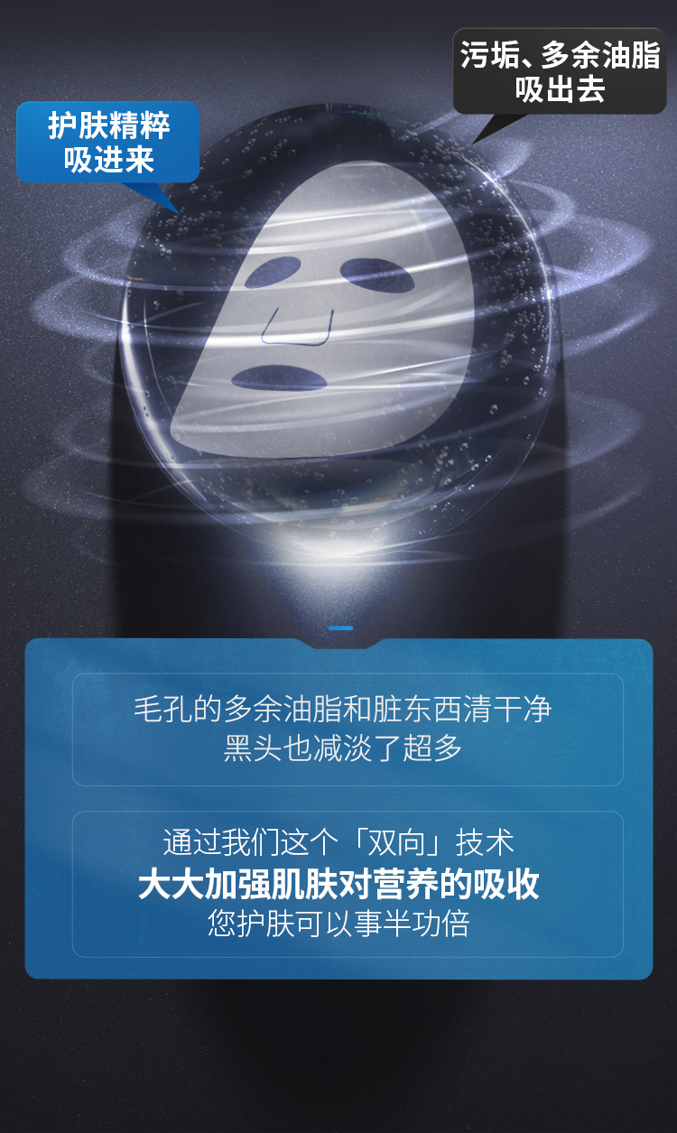赫恩（H&E）男士美白提亮补水面膜21片*25ml/片（淡化痘印 保湿控油 面膜贴）