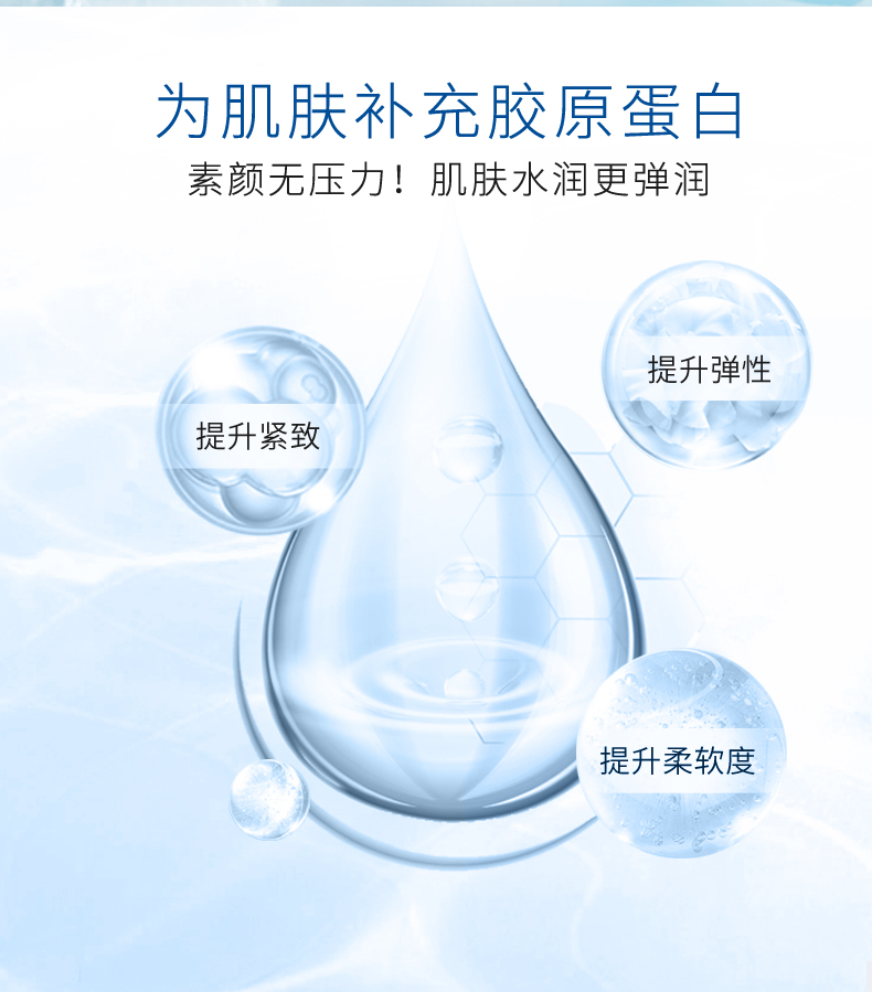 珊珂蚕丝保湿泡沫洗面奶套装男女适用 泡沫洁面乳120g+胶原洁面膏120g