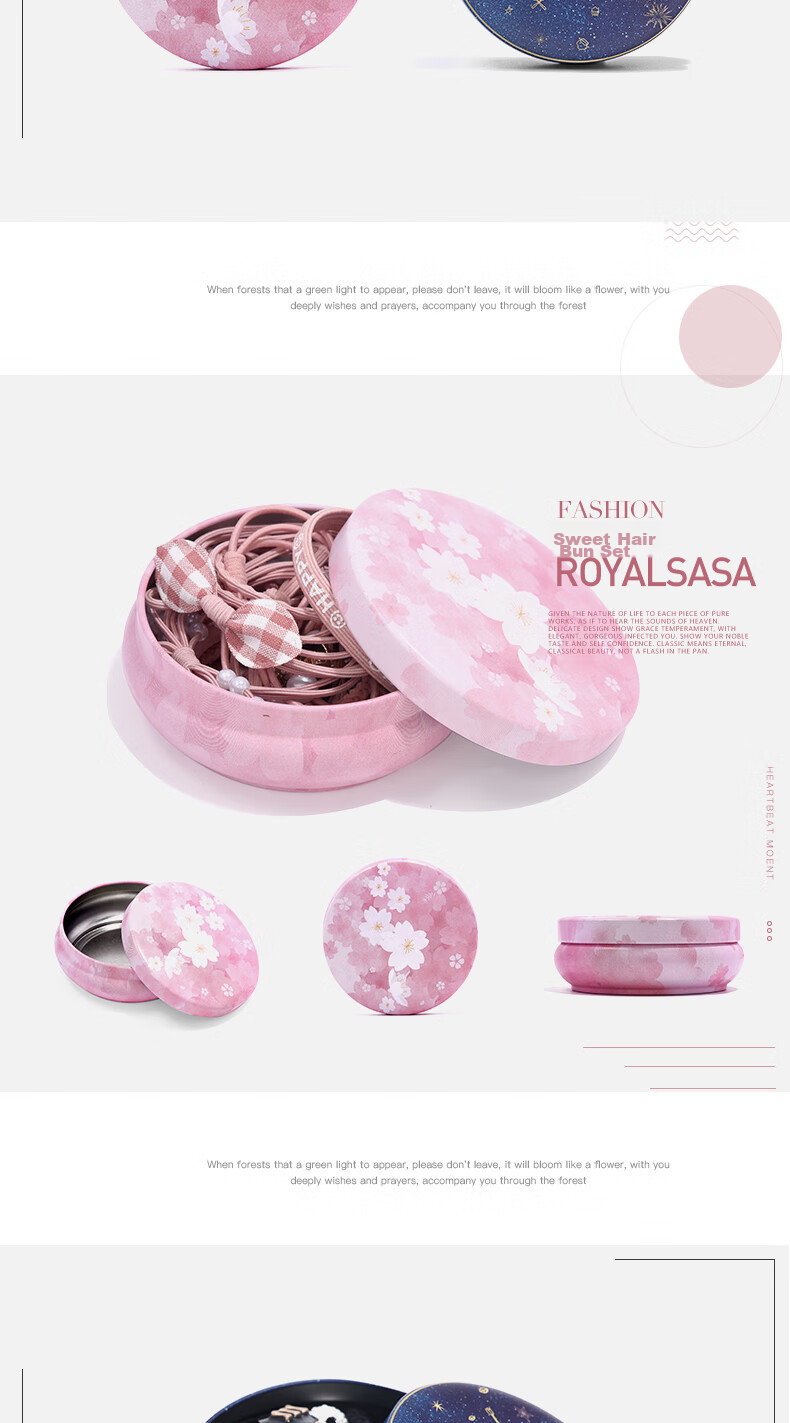 Резинки для волос Royal Sasa, набор из 12 штук, базовые эластичные резинки, свежие и простые аксессуары для хвостов