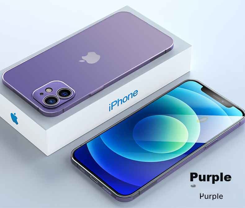 Противоударный чехол HotFire для Apple iPhone 11, ультратонкий, из матового силикона, фиолетовый