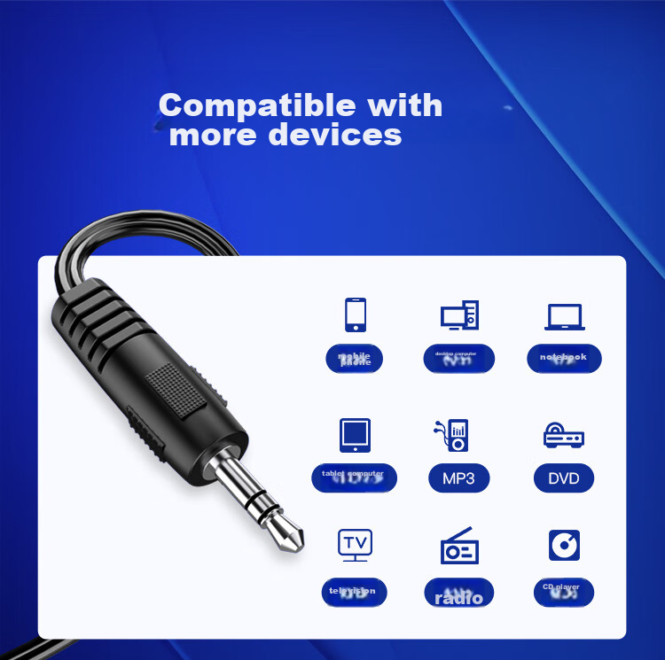 Аудиокабель UNITEK 3.5 мм - 2 RCA, 1.5 метра, Y-C904