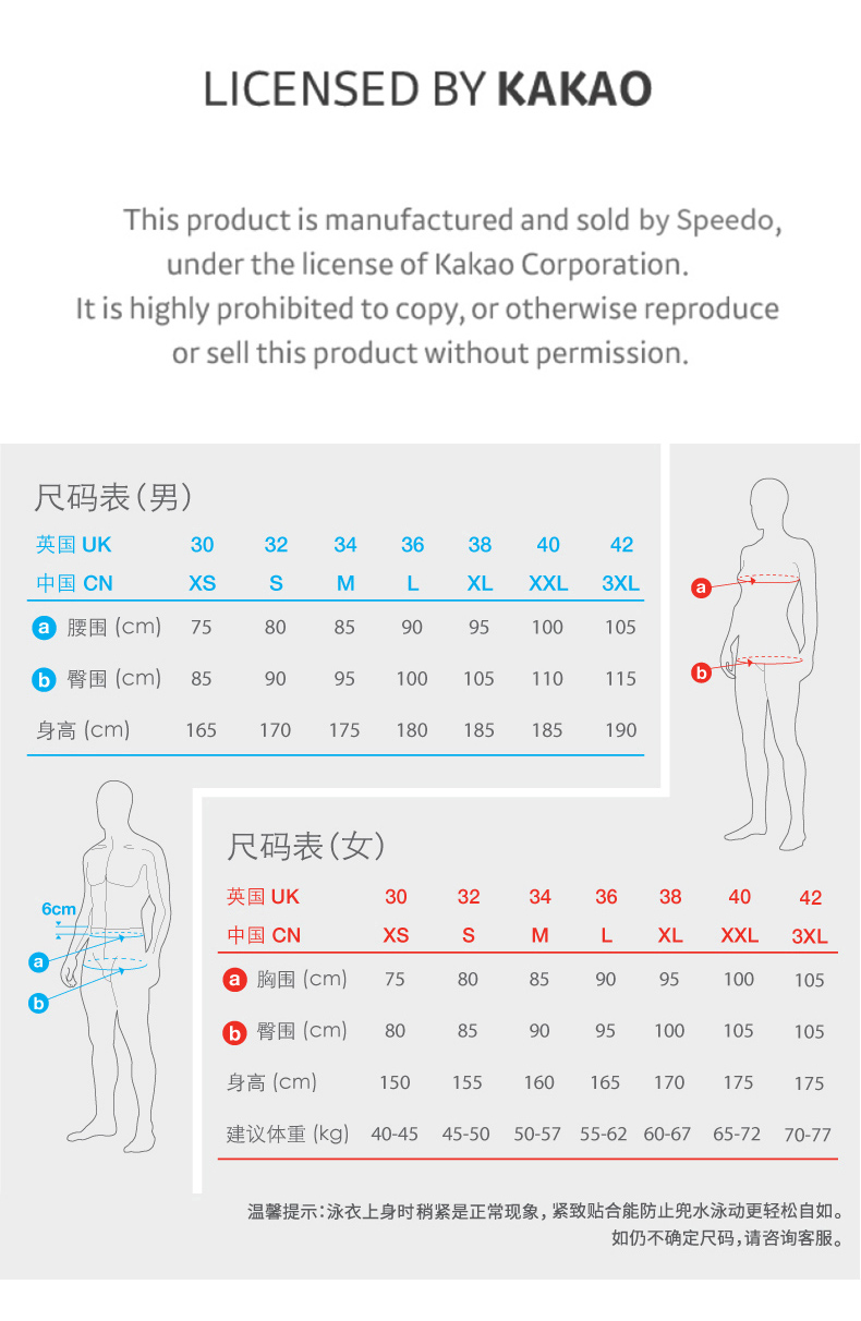 speedo泳裤_SPEEDO 速比涛 x Kakao Friends 男士泳裤 8136018148