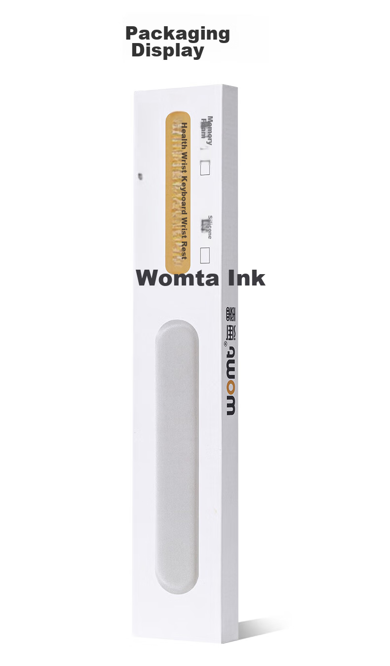 Подставка для запястий WOMT Wumei для ноутбука, механической клавиатуры, из пены с эффектом памяти, для офиса, игр, дома, письма, для мужчин и женщин, защита запястья