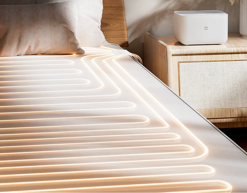 Умное одеяло с подогревом Mijia Dual-Person Smart Heating Blanket, низкий уровень шума, управление со смартфона Xiaomi, 1.8 метра