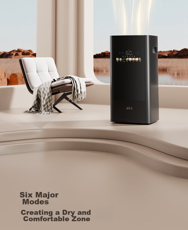 Осушитель воздуха Airx D3, 30л/день, 70м², очиститель воздуха, с функцией сушки белья, APP-управление
