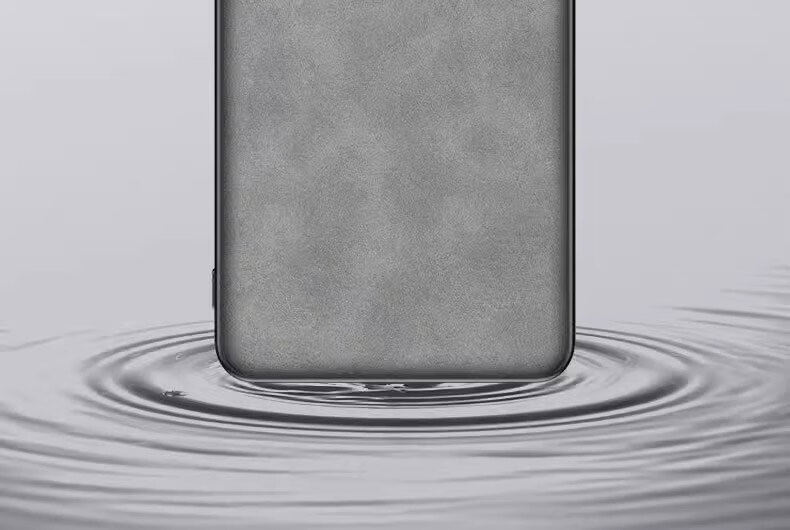 Чехол POZZO для Huawei Mate 50, противоударный, с полной защитой объектива, из мягкой кожи ягненка, серый
