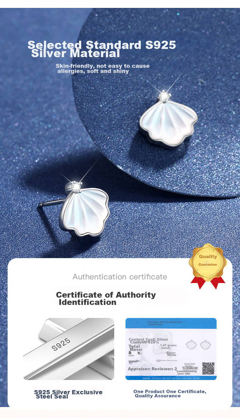 Серьги GLTEN с кристаллами Swarovski, из серебра 925 пробы, для женщин, подарок на День святого Валентина