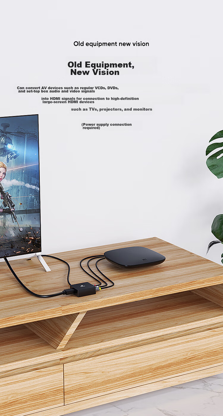 Переходник AV в HDMI