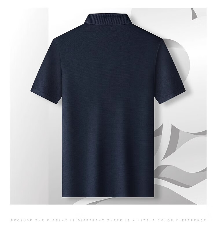 Мужская футболка-поло MONTAGUT Summer Short-Sleeve Polo Shirt, бесшовная, впитывающая тепло, дышащая, белая, размер 54