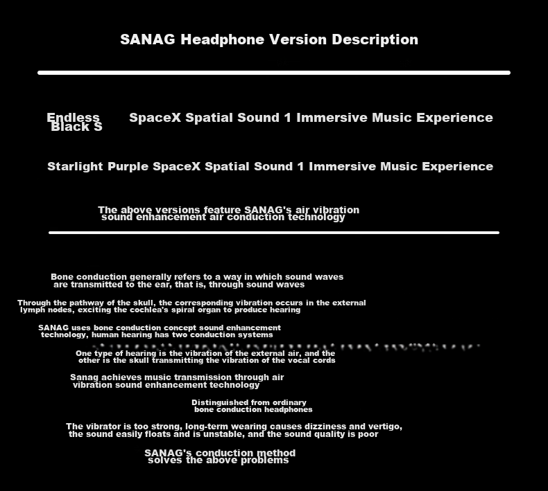 Беспроводные наушники SANAG S6S Ultra с костной проводимостью, Bluetooth 5.3, спортивные, с зажимом на ухо, с функцией AI-перевода, 42 часа работы, защита IPX7, цвет Звездный фиолетовый